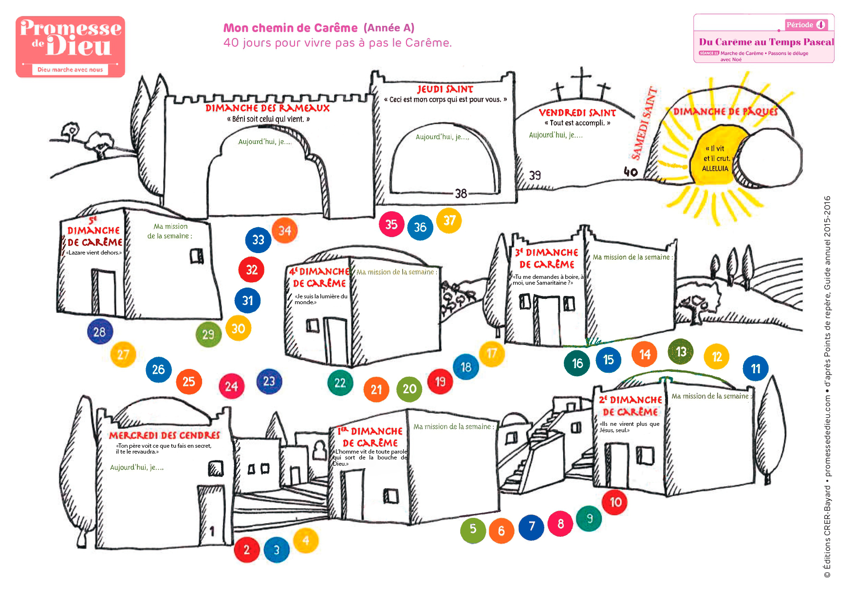 Marche De Careme Passons Le Deluge Avec Noe Promesse De Dieu